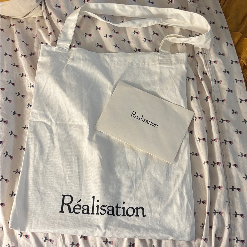 Realisation Par White Tote Bag